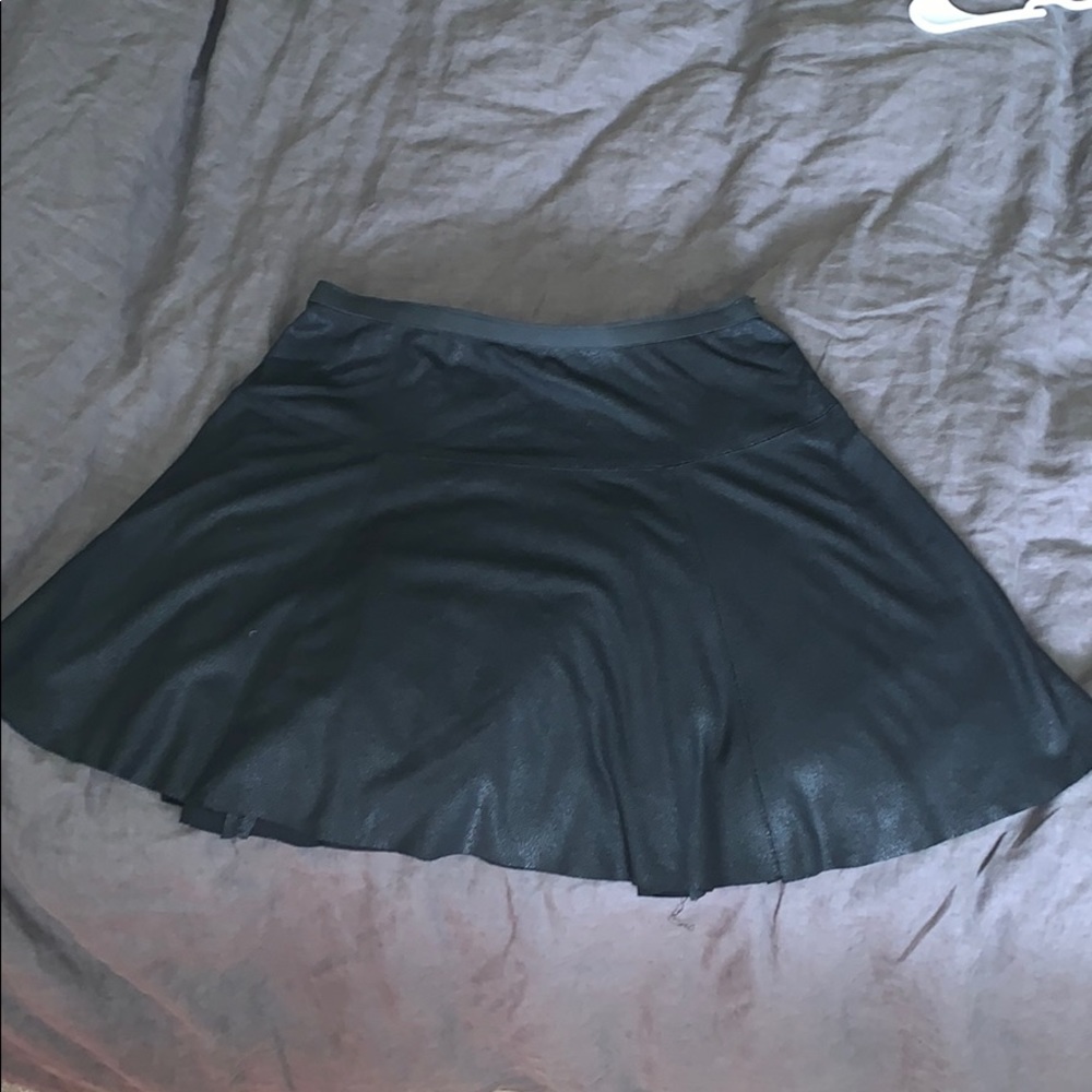Karen Kane faux leather skirt